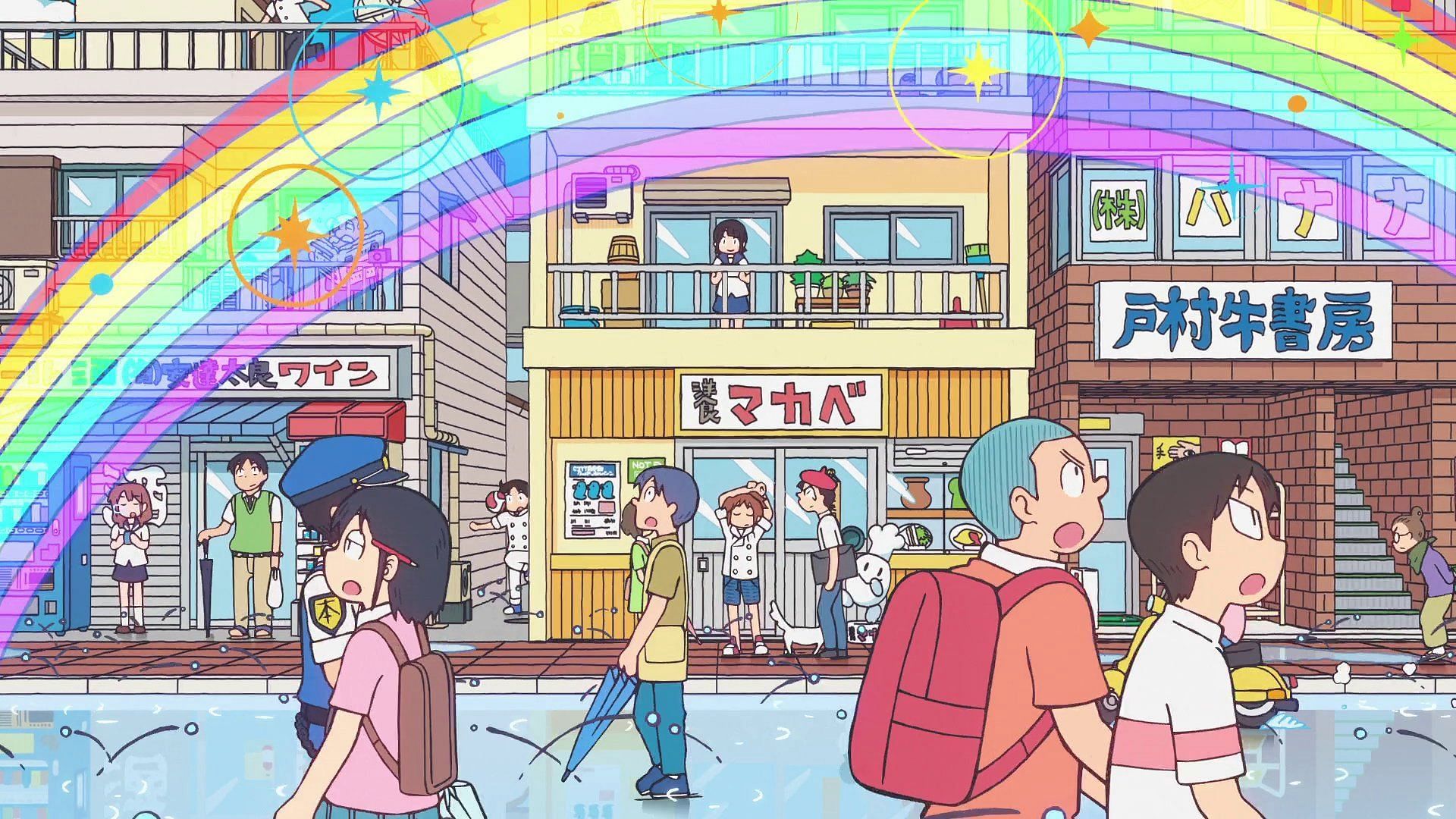 A screengrab from the first episode of the anime series (Image via Kyoto Animation)